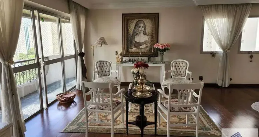 Apartamento de alto padrão com 198m² em bairro nobre de são paulo, moema.