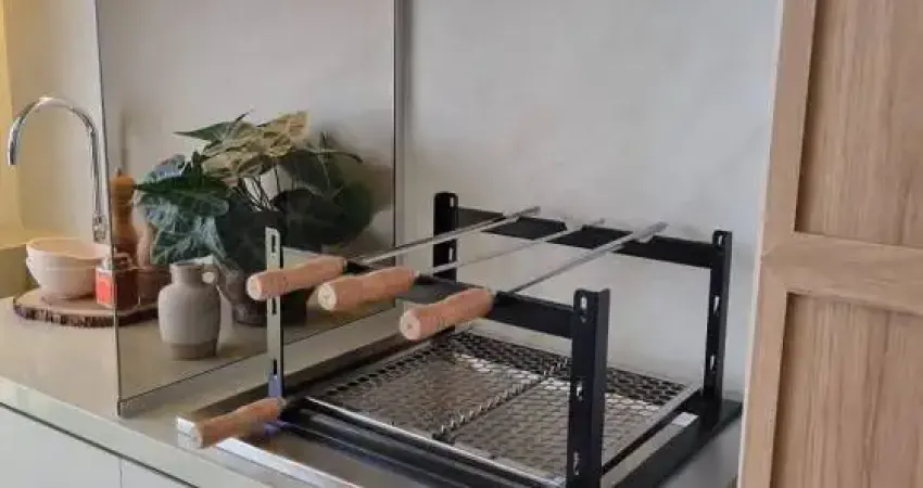 Apartamento de 76m² com 2 suites, varanda com churrasqueira e 1 vaga no Tatuapé px ao metrô