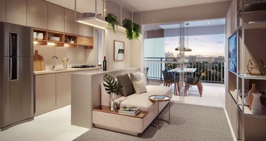 Apartamento 80m² com 2 suites, varanda com estrutura p/ churrasqueira e vaga no Tatuapé px ao metrô!