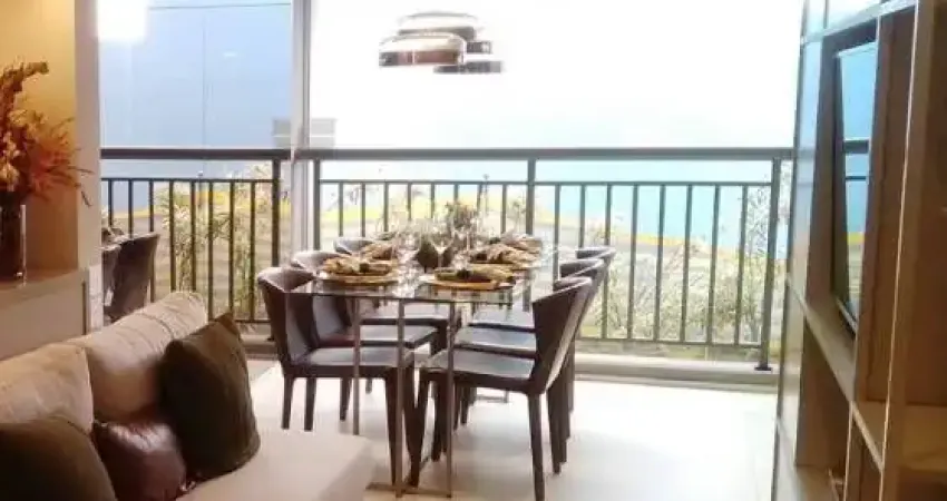 Apto de 80m² com 2 suites, varanda com estrutura para churrasqueira e 1 vaga no Tatuapé px ao metrô
