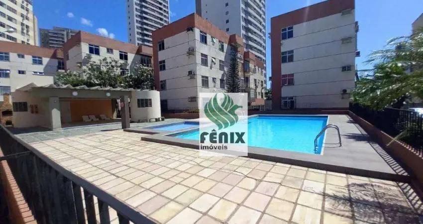 Apartamento com 3 quartos à venda, 110 m² por r$ 380.000 - fátima - fortaleza/ce