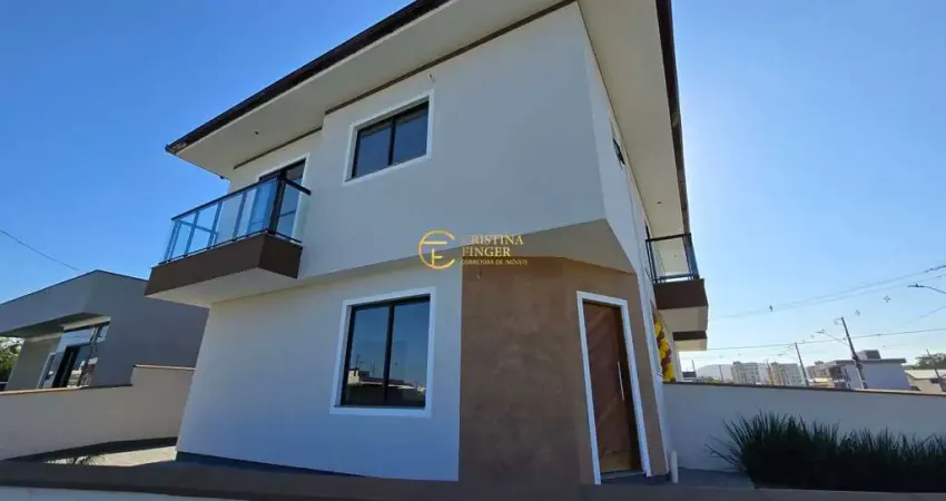 Casa Sobrado Geminado 78,71 m² -  com 2 suítes  - Bela Vista - Palhoça