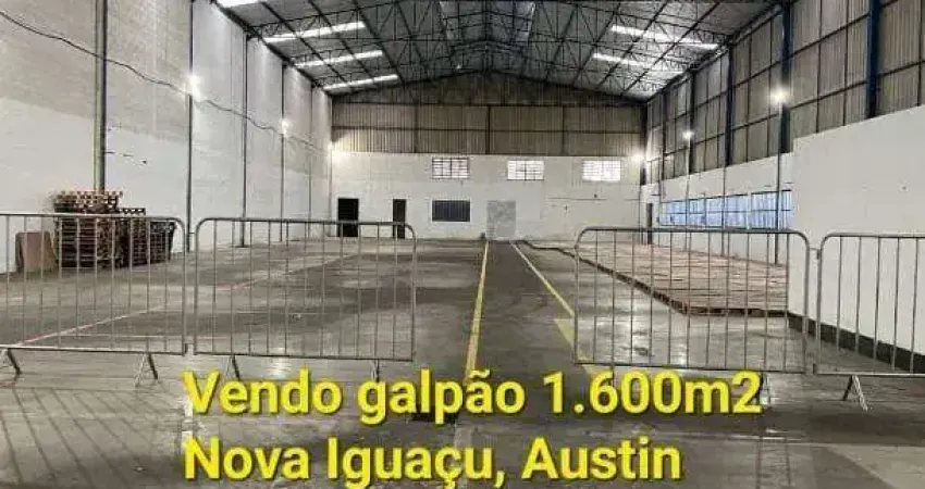 Barracão / Galpão / Depósito à venda no Austin, Nova Iguaçu
