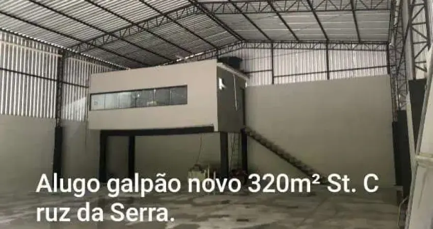 Galpão para locação em duque de caxias, santa cruz da serra, 2 banheiros