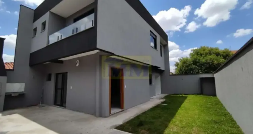 'espaço e privacidade em pinhais: lindo sobrado 3 quartos e hidromassagem, perfe