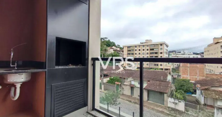 Apartamento com 2 dormitórios à venda, 76 m² por R$ 530.000,00 - Agriões - Teresópolis/RJ