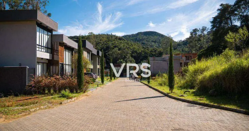 Terreno à venda, 202 m² por r$ 169.000,00 - posse - teresópolis/rj