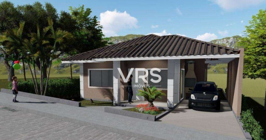 Casa com 3 dormitórios à venda, 115 m² por R$ 750.000,00 - Albuquerque - Teresópolis/RJ