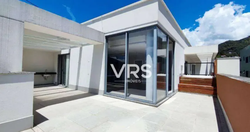 Cobertura com 3 dormitórios à venda, 208 m² por r$ 1.790.000,00 - agriões - teresópolis/rj