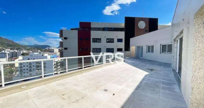 Cobertura com 3 dormitórios à venda, 96 m² por r$ 1.100.000,00 - agriões - teresópolis/rj