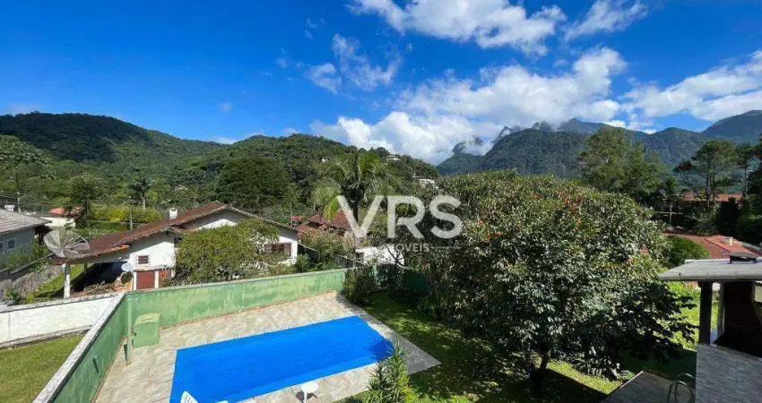 Casa com 4 dormitórios à venda, 315 m² por r$ 1.190.000,00 - carlos guinle - teresópolis/rj
