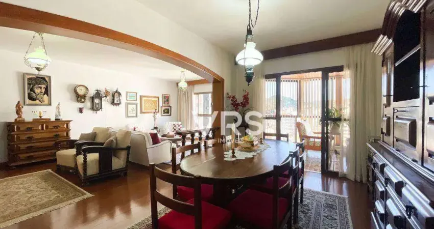 Apartamento com 4 dormitórios à venda, 167 m² por r$ 999.000,00 - agriões - teresópolis/rj