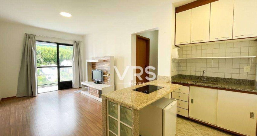 Apartamento com 1 dormitório, 42 m² - venda por R$ 395.000,00 ou aluguel por R$ 2.532,34/mês - Alto - Teresópolis/RJ