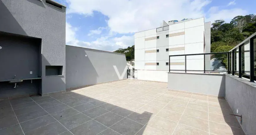 Cobertura com 2 dormitórios à venda, 146 m² por r$ 745.000,00 - ermitage - teresópolis/rj