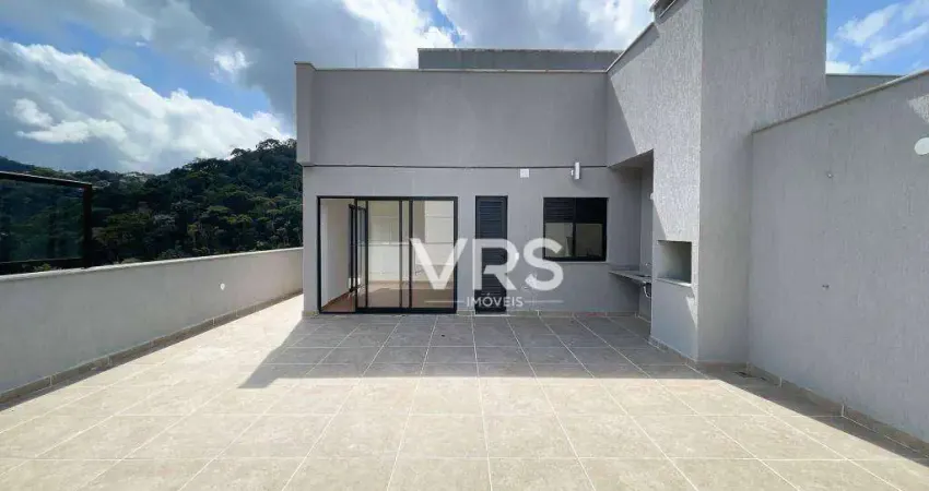 Cobertura com 2 dormitórios à venda, 146 m² por r$ 745.000,00 - ermitage - teresópolis/rj