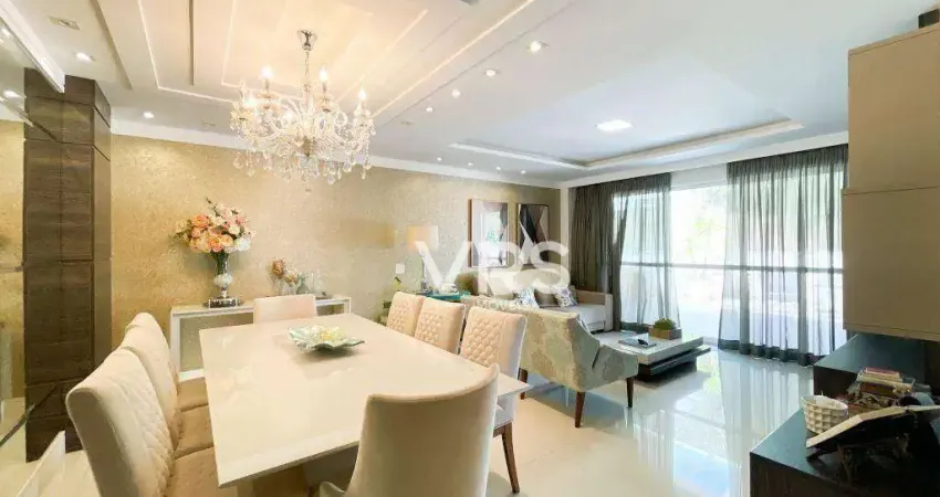 Cobertura com 4 dormitórios à venda, 276 m² por r$ 2.300.000,00 - várzea - teresópolis/rj