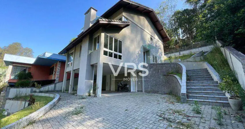 Casa com 4 dormitórios à venda, 310 m² por r$ 1.450.000,00 - quebra frascos - teresópolis/rj