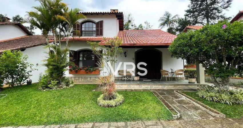 Casa com 3 dormitórios à venda, 171 m² por r$ 1.100.000,00 - várzea - teresópolis/rj