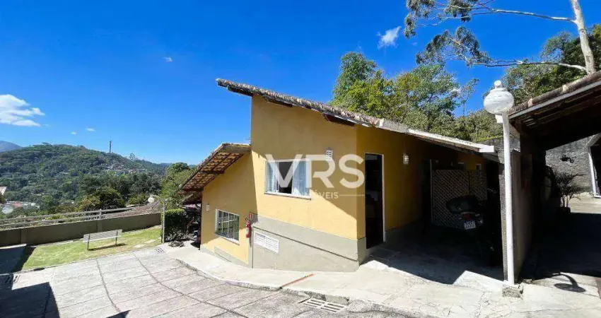 Casa com 2 dormitórios à venda, 52 m² por r$ 385.000,00 - araras - teresópolis/rj