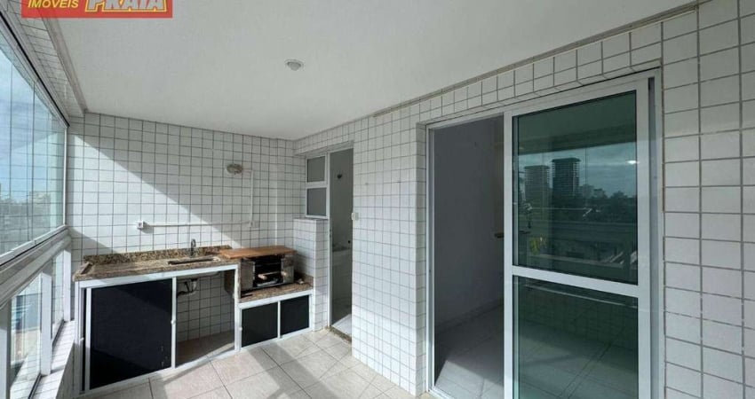 APARTAMENTO 2 QUARTOS SACADA GOURMET COM PISCINA NO CENTRO  - Mongaguá/SP