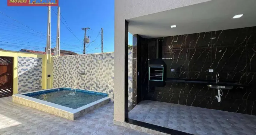 ITANHAEM COM PISICNA SOBRADO 2 QUARTOS, 93 m² por R$ 449.900 - Jardim Suarão - Itanhaém/SP