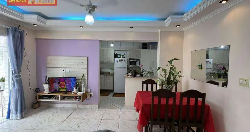 Apartamento com 1 dormitório à venda, 56 m² por R$ 265.000,00 - Vera Cruz - Mongaguá/SP