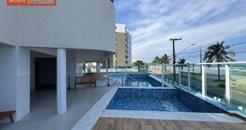 OFERTA 285.000,00 A VISTA MONGAGUA APARTAMENTO 2 QUARTOS SACADA GOURMET LAZER COMPLETO PREDIO FRENTE AO MAR