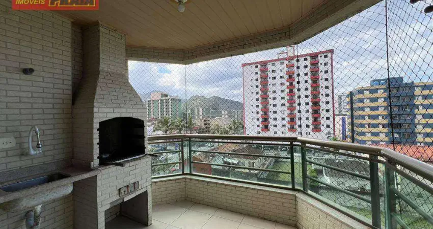 Centro Mongagua apartamento 1 quarto, sendo 1 suite, terraço gourmet, lazer completo, 65 m² por R$ 339.000