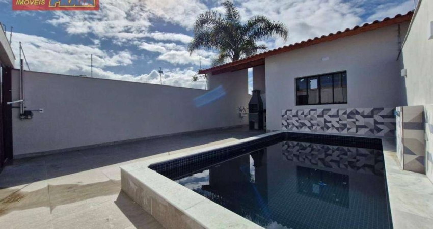 Casa com piscina 2 quartos, 58 m² por R$ 359.000 - Jardim Suarão