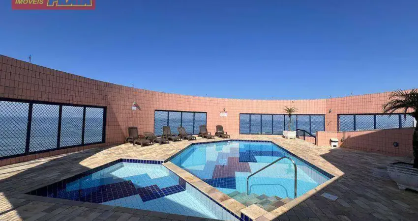 Em Frente ao Mar! Apartamento com 2 quartos, 70 m² por R$ 410.000 - Jardim Marina - Mongaguá/SP