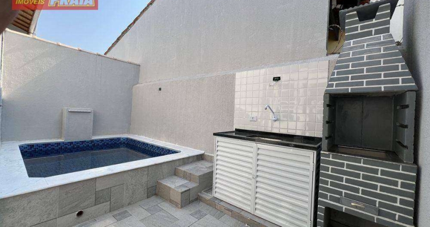 Itanhaém casa em condomínio piscina privativa 2 quartos, 44 m² por R$ 270.000 - Cibratel II