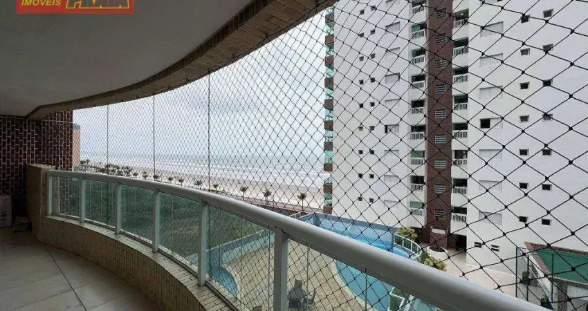 Terraço gourmet com vista para o mar apartamento 2 quartos, 80 m² por r$ 560.000 - vila são paulo - mongaguá/sp