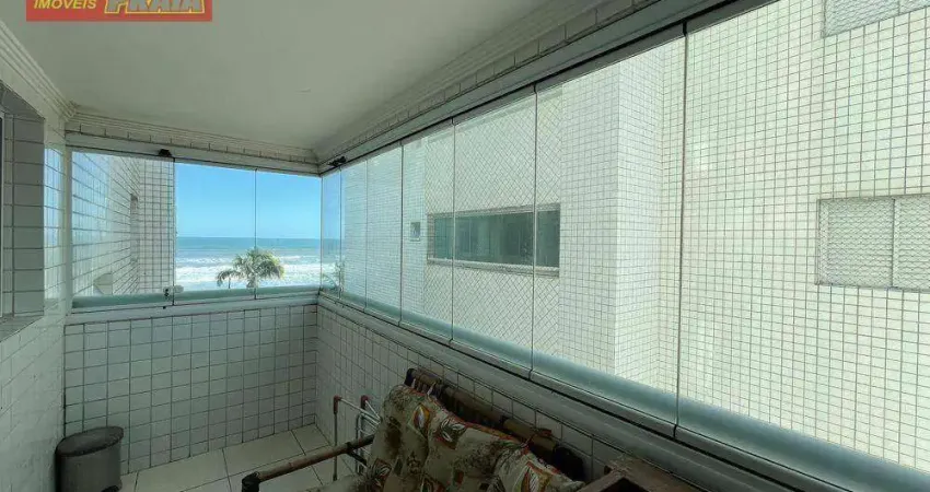 Prédio frente ao mar! apartamento 2 quartos, 68 m² por r$ 350.000 - vila anhanguera - mongaguá/sp