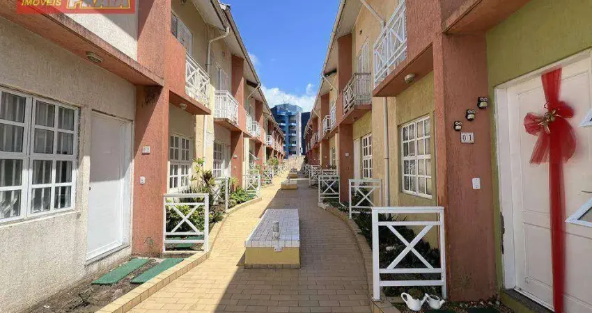 Condomínio frente ao mar sobrado 3 quartos r$ 395.000 - jardim marina - mongaguá/sp