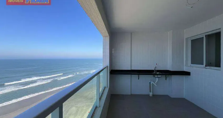 Apartamento frente ao Mar! 3 quartos e Lazer Completo, 91 m² por R$ 599.000 - Vila Atlântica - Mongaguá/SP