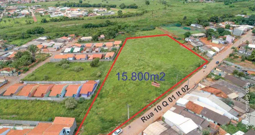Terreno em Formosa, 15.800m² Excelente para o Minha Casa Minha Vida