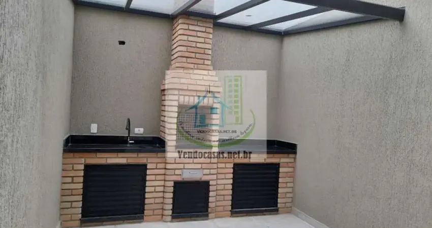 Sobrado novo com 03 dormitórios (01 suíte) - venda - jardim marajoara