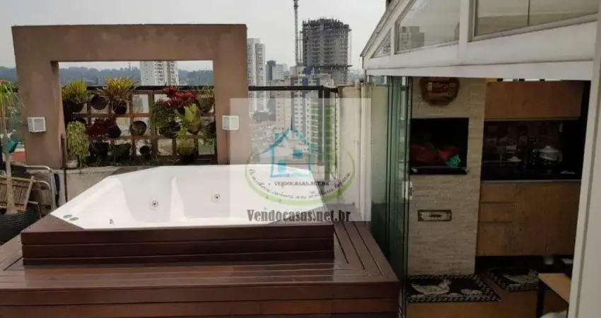 Apartamento cobertura com 02 suítes - venda - vila santa catarina
