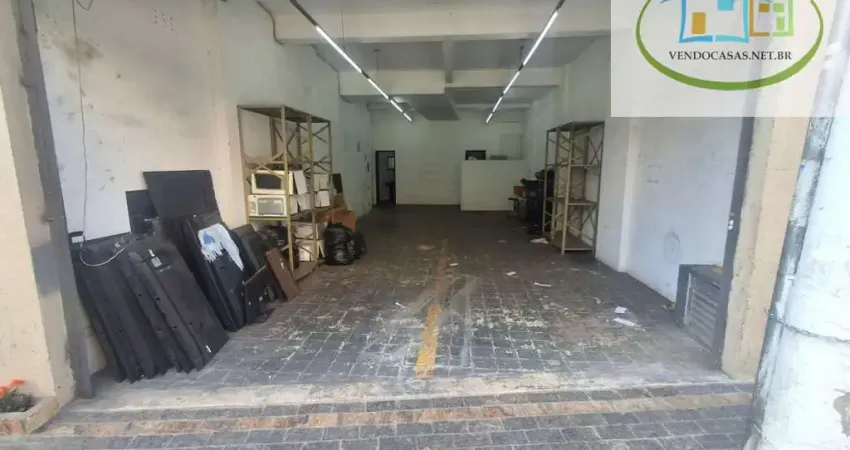 Excelente salão comercial para locação no centro de santo amaro