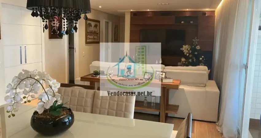 Maravilhoso, apartamento 3 dormitórios, 3 suites, 2 vagas 136m² á venda no jardim marajoara-sp