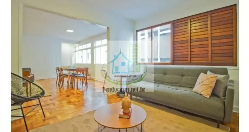 Apartamento,2 dormitórios, sendo 1 suíte, 2 salas, 1 vaga para venda - consolação