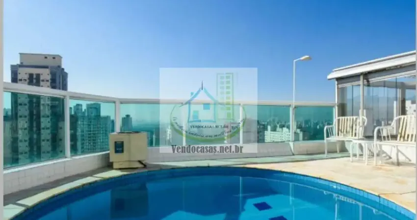 Cobertura, 4 dormitórios, sendo 4 suítes, 3 salas, 4 vagas, no coração de pinheiros