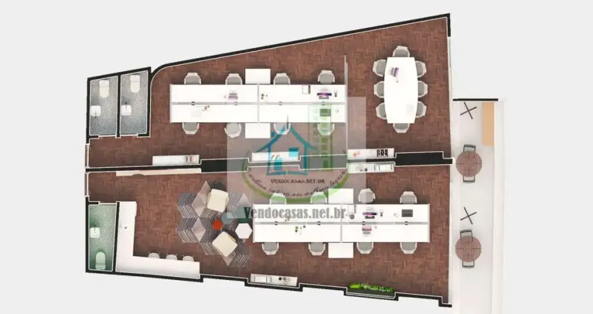 Sala comercial com 1 sala para alugar na Largo do Arouche, 96, República, São Paulo