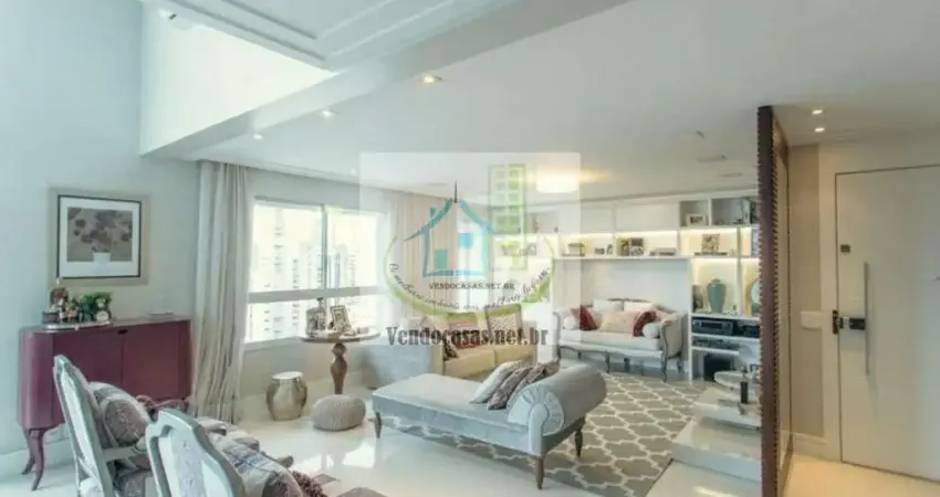 Ap duplex à venda, 3 suítes, campo belo 225m² - r$ 3.990.000,00