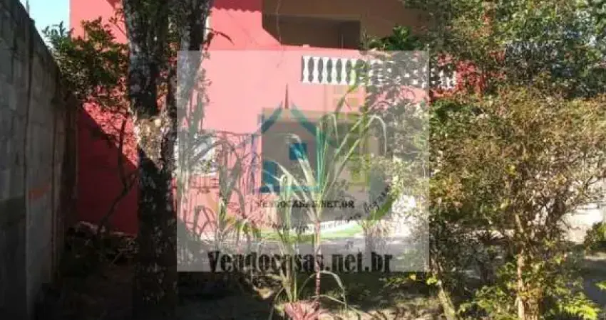 Estância santa cruz - itanhaém - casa em 250m2 com muito verde - 150 m do mar