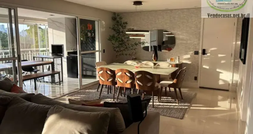 Apartamento 136 m² 3 dormitórios, 3 suites, sacada gourmet, venda  jardim marajoara-sp