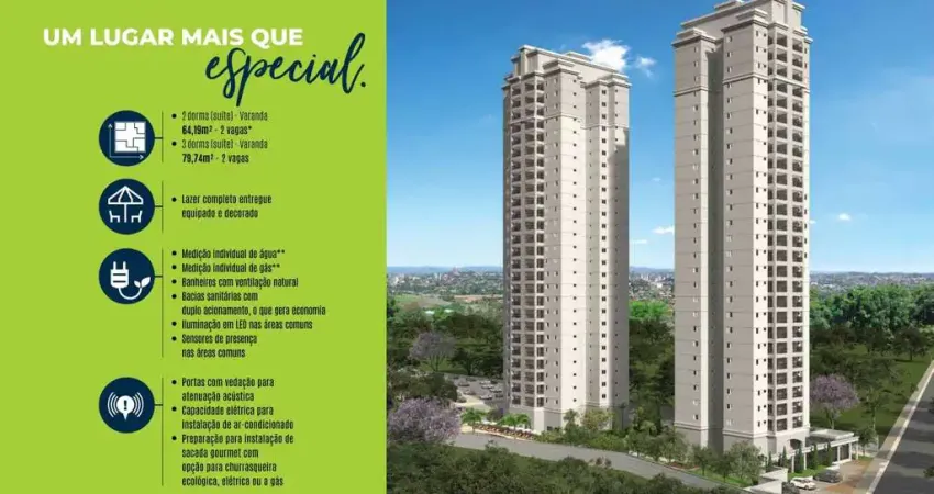 Apartamento com 3 quartos para alugar na Cidade Jardim, Jacareí 