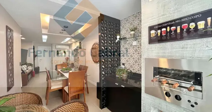 Apartamento à venda em Niterói-RJ, Vital Brazil: 3 quartos, 1 suíte, 1 sala, 3 banheiros, 2 vagas de garagem - 101m².