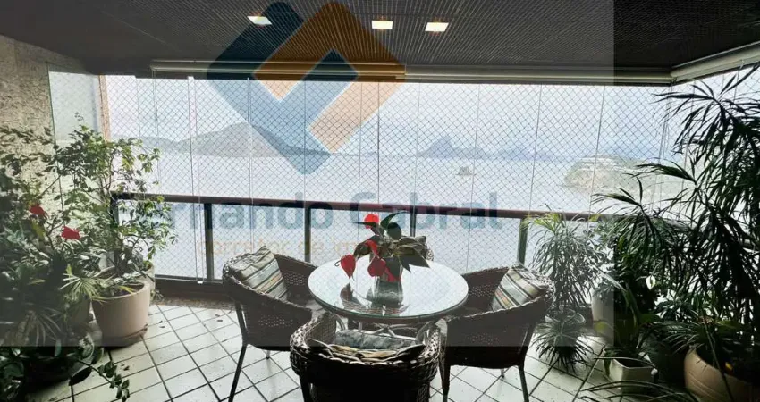 Luxuoso apartamento à venda no ingá, niterói-rj: 4 quartos, 2 suítes, 1 sala, 3 vagas de garagem, 260m² de pura sofisticação!