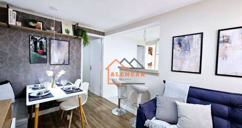 Apartamento com 2 dormitórios à venda, 48 m² por R$ 271.000,00 - Artur Alvim - São Paulo/SP